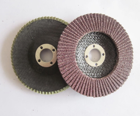 Fiberglass Backing Abrasive Flap Disc Untuk Stainless Steel